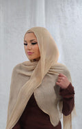 Warm Sand Crinkle Modal