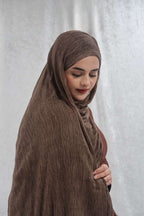 Earth Brown Crinkle Modal