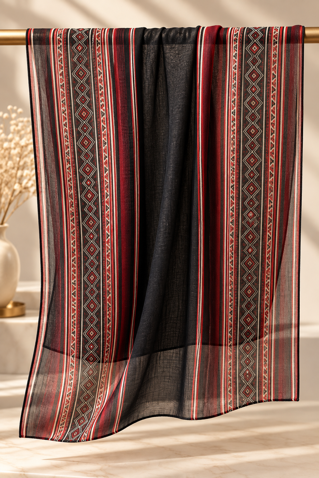 Arabian Handwoven Heritage Hijab
