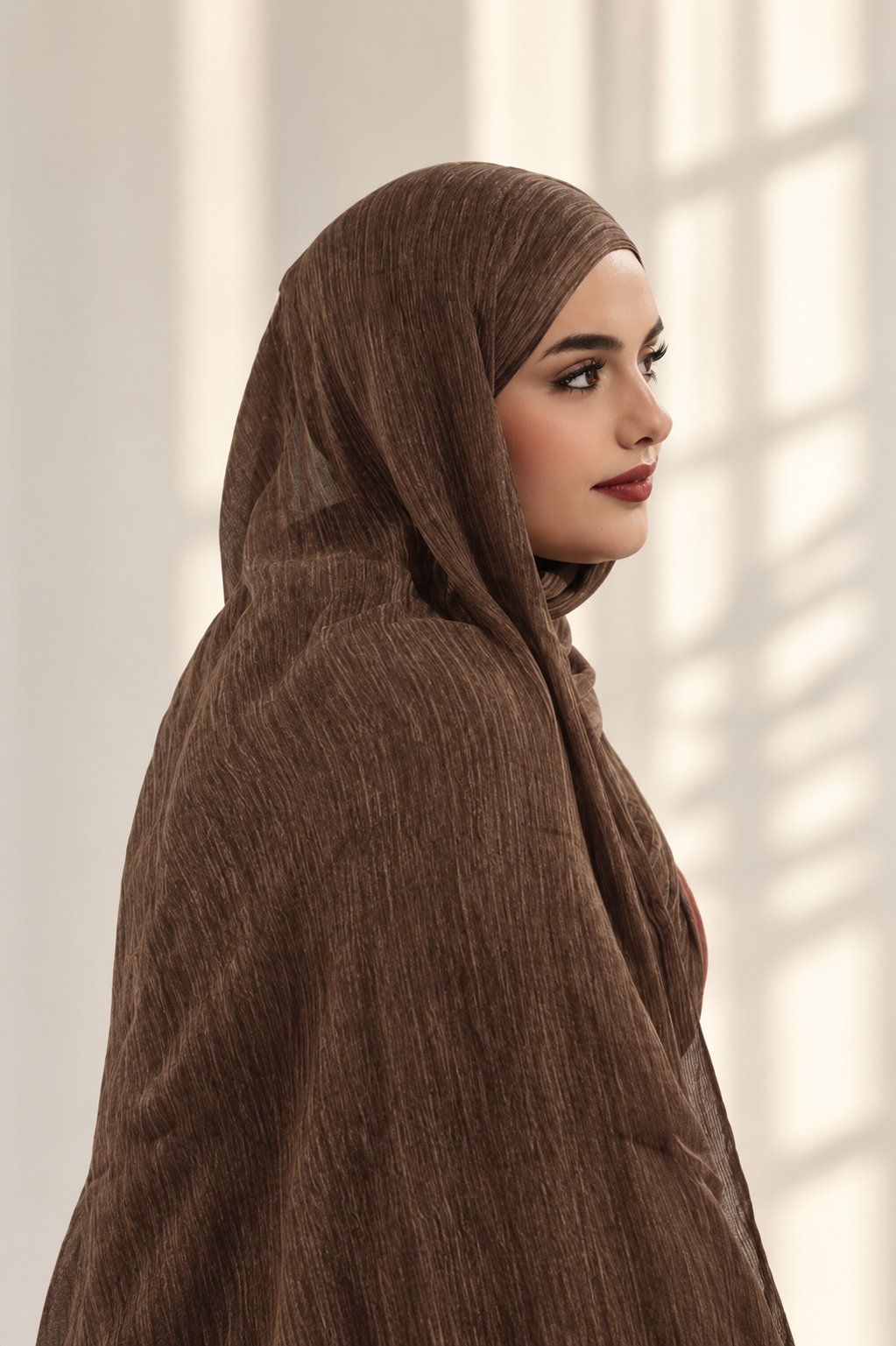 Earth Brown Crinkle Modal