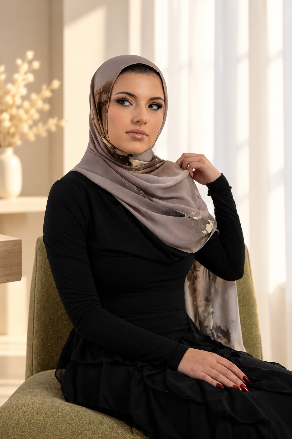 Natural Stone Hijab