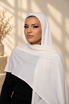 White  Cotton Jersey Set