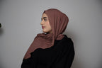 Cinnamon Premium Bamboo Jersey Hijab Set