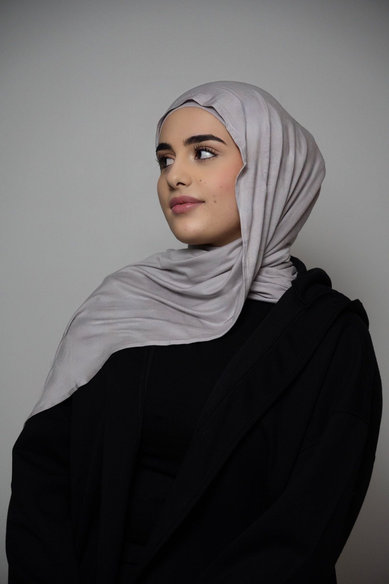 Light Gray Premium Cotton Jersey Set