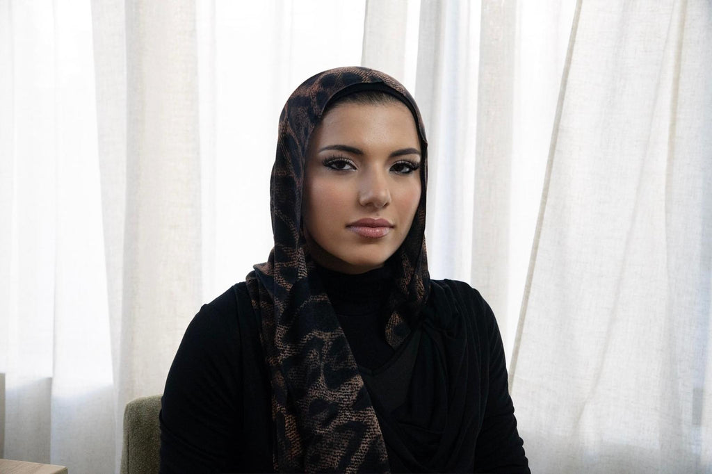 Leopard Printed Modal Hijab