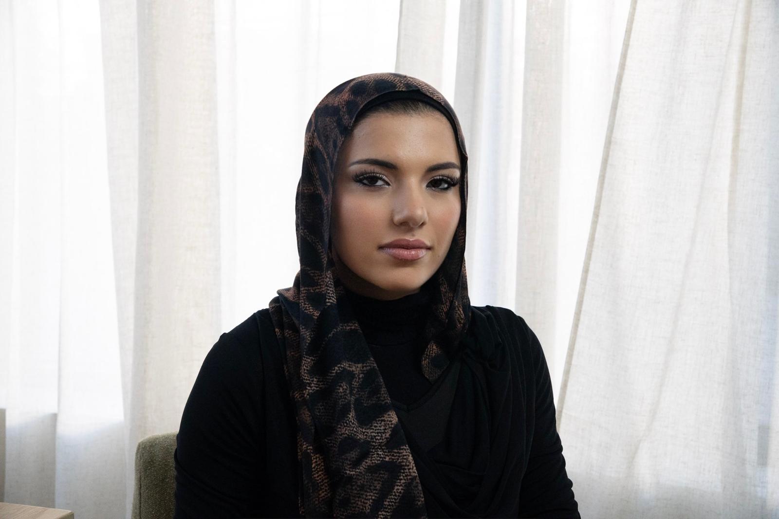 Leopard Printed Modal Hijab