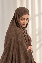 Earth Brown Crinkle Modal