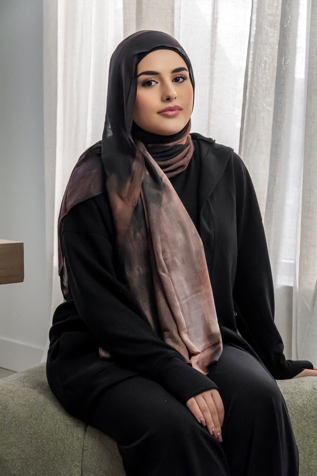 Twilight Dusk Printed Modal Hijab