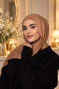Chestnut Modal Hijab Set