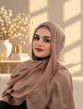 Sand Modal Hijab Set