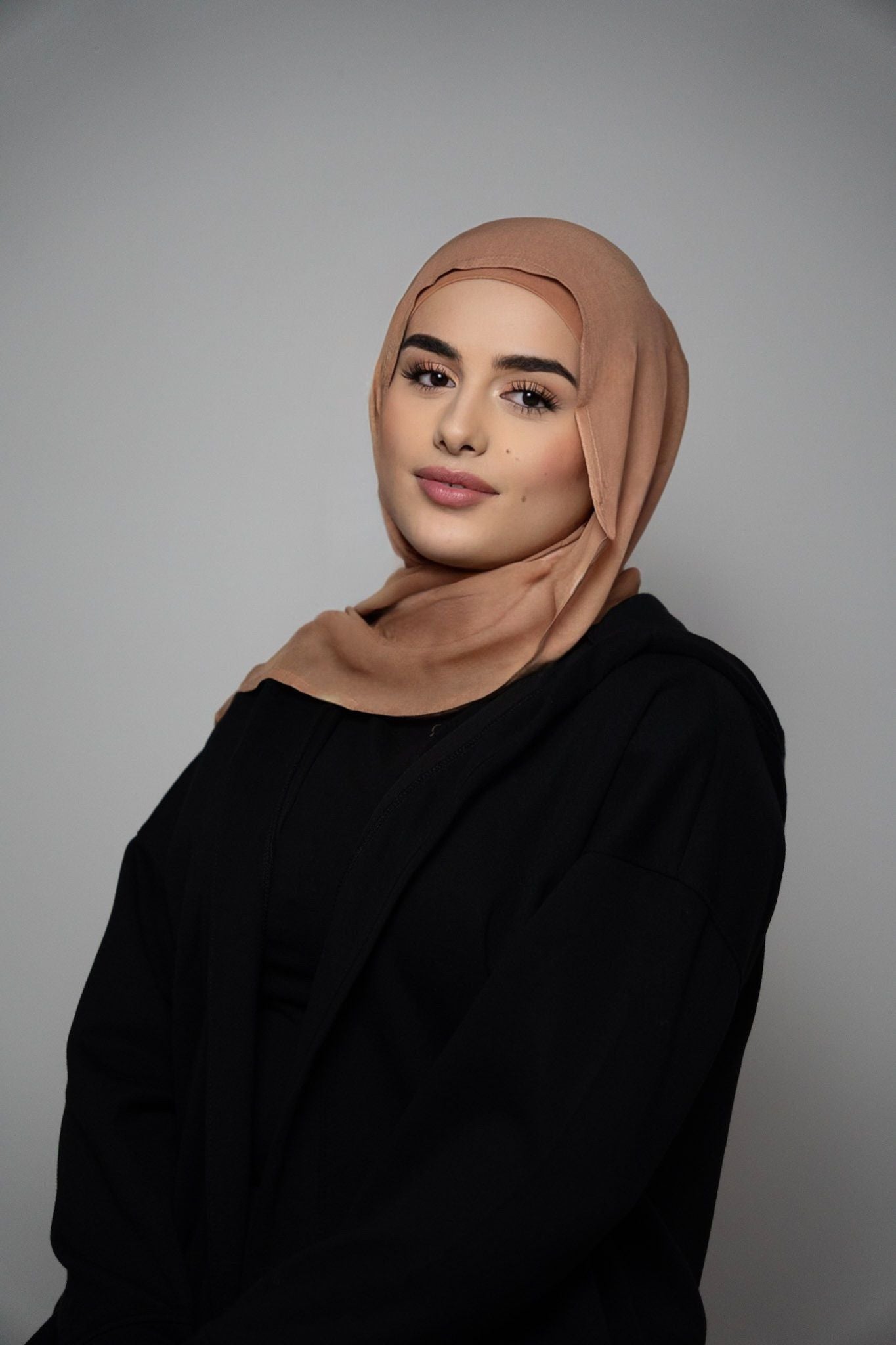 Chestnut Modal Hijab Set