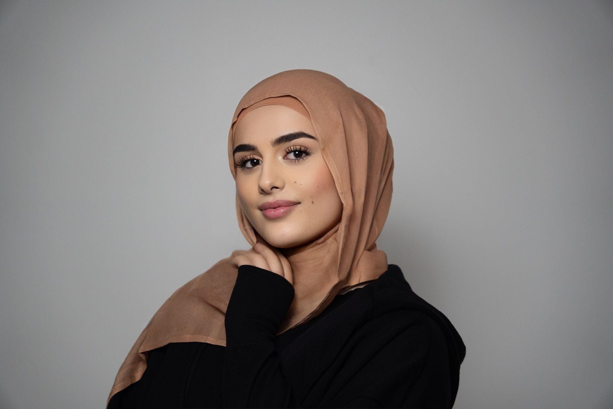 Chestnut Modal Hijab Set