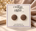 Brown Hijab Magnet Pin Set