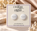 White Hijab Magnet Pin Set