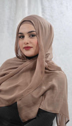 Sand Modal Hijab Set