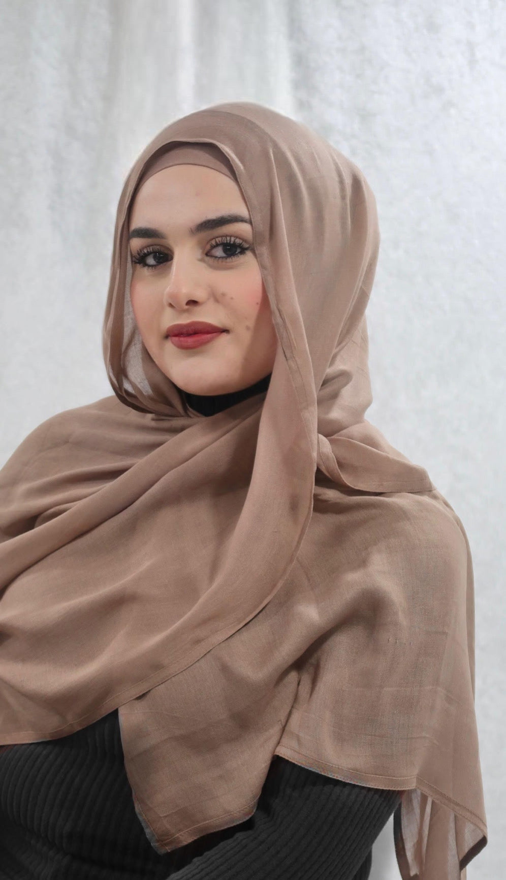 Sand Modal Hijab Set